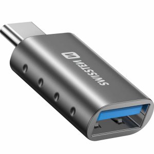 SWISSTEN OTG adaptér/přechodka  USB-C (samec)/ USB-A (samice)