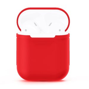 Silikonové pouzdro pro Airpods – červená
