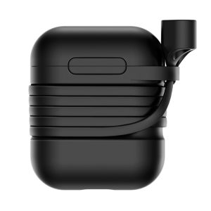 BASEUS Silikonové pouzdro pro Airpods – černá