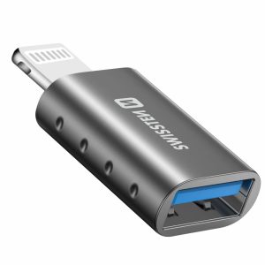 SWISSTEN OTG adaptér/přechodka Lightning (samec)/USB-A(samice)