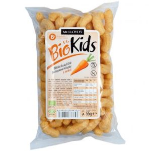 Mclloyd´s McLloyds BIO kids křupka mrkev 55 g