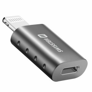 SWISSTEN OTG adaptér/přechodka Lightning (samec)/USB-C(samice)