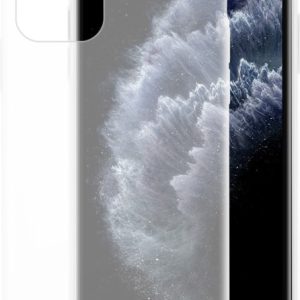 Silikonový na iPhone 11 Pro Max – bílá průhledná