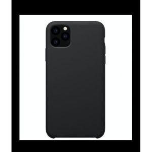 Silikonový liquid kryt na iPhone 11 Pro Max – černá