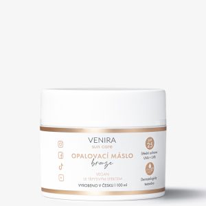 VENIRA opalovací máslo, bronze, SPF 25, 100 ml