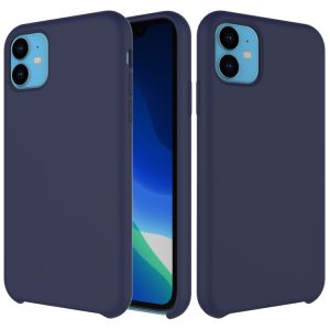 Liquid kryt na iPhone 11 – tmavě modrá