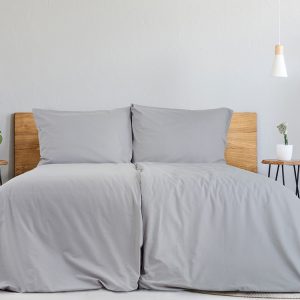 B.E.S. – Petrovice, s.r.o. Povlečení TOP Hotel 140×200+70×90 hotelový uzávěr – světle šedá