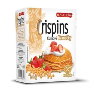 Extrudo Crispins Cizrnové lívanečky 250 g