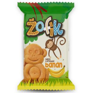 Žofík jemné pečivo s banánovou náplní 30 g