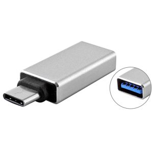 Redukce USB-C (samec) / USB (samice) – stříbrná