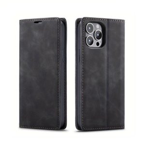 Flipové pouzdro pro iPhone 11 – tmavě šedá