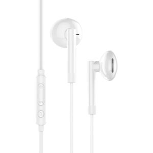 Hoco. M53 Sluchátka s mikrofonem (3.5mm jack) – bílá