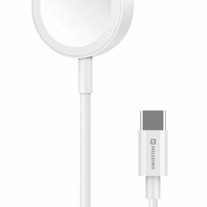 SWISSTEN nabíjecí magnetický kabel pro Apple Watch, USB-C 1,2 m
