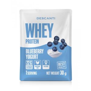 Descanti whey protein – blueberry yogurt 30 g