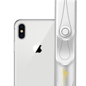 Selfie tyč se stojánkem na mobil – bílá