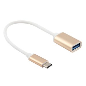 Redukce z USB-C na USB – zlatá