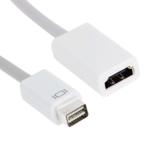 Redukce DisPlayPort (samec) na HDMI (samice) – bílá