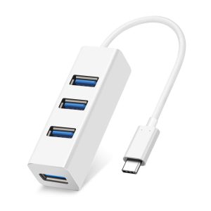 Reducke z USB-C na 4x USB – bílá