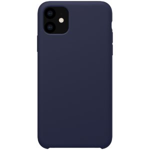 Nillkin Pogumovaný Liquid Kryt na iPhone 11 – Navy blue
