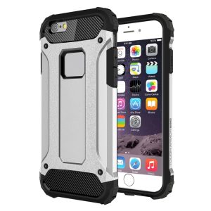 Armor kryt Defiant na iPhone 6/ 6S – stříbrná