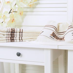 B.E.S. – Petrovice, s.r.o. Kuchyňský ručník JACQUARD 40×60 – Bakery Cook light