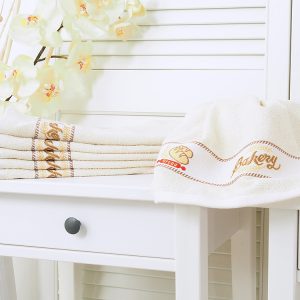 B.E.S. – Petrovice, s.r.o. Kuchyňský ručník JACQUARD 40×60 – Bakery Bread light