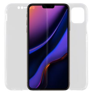 Obal Full-Cover na iPhone 11 Pro Max – průsvitná