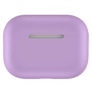 Silikonový obal pro Airpods Pro – světle fialová (ultra tenký)
