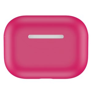 Silikonový obal pro Airpods Pro – růžově červená