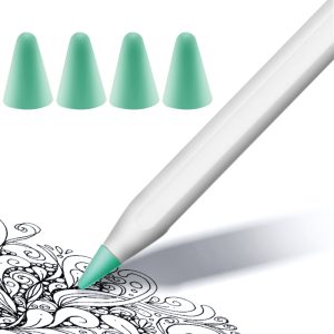 Kryt na hroty pro Apple Pencil (4 ks) – zelená