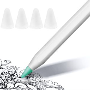 Kryt na hroty pro Apple Pencil (8 ks) – transparentní