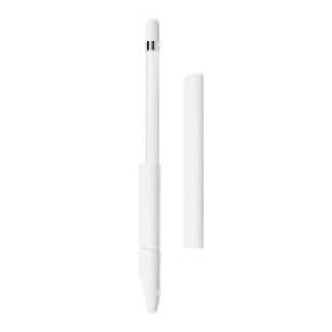 Silikonový obal na Apple Pencil (Sada 4 ks) – bílá