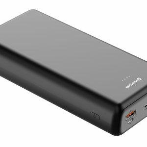 SWISSTEN POWER LINE powerbanka 30 000 mAh Power Delivery, černá