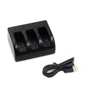 Nabíječka pro tři baterie pro GoPro Hero 5,6,7 a 2018