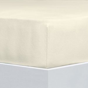 Prostěradlo Florella Fein Jersey 55  Alabaster Zvolte jeden rozměr prostěradla: 140-160×200 cm