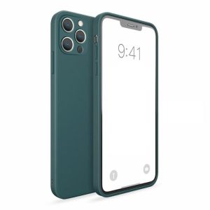 Silikonový kryt pro iPhone 11 Pro – Tmavě zelený