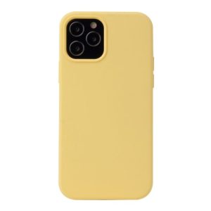 Silikonový kryt pro iPhone 12 Pro Max – Žlutý