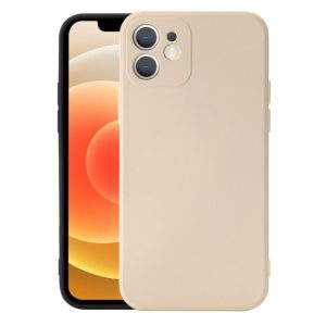 Silikonový kryt pro iPhone 12 – Béžový
