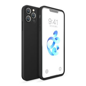 Silikonový kryt pro iPhone 11 Pro – Černý