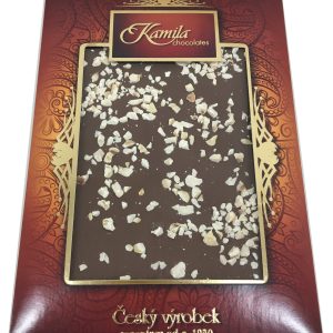 Kamila Chocolates Mléčná čokoláda s lískovými oříšky 70 g