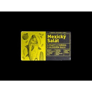 AVEIRO Mexický salát s filety z tuňáka v olivovém oleji 120 g