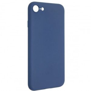 Silikonový kryt pro iPhone SE 2020, SE 2022, 7 a 8 – Tmavě modrý