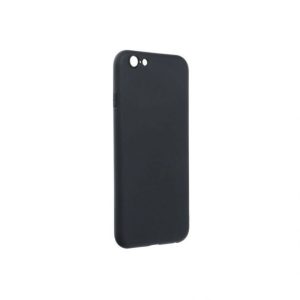 Silikonový kryt pro iPhone SE 2016, 5, 5S, 5C – Černá