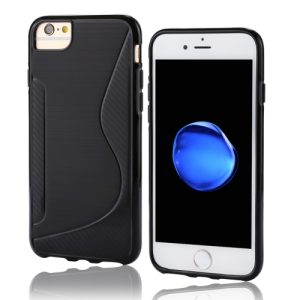 Silikonový obal na iPhone SE 2020/ 7/ 8 – černý