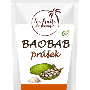 Les fruits de paradis Baobab prášek BIO, Zimbabwe, 200g