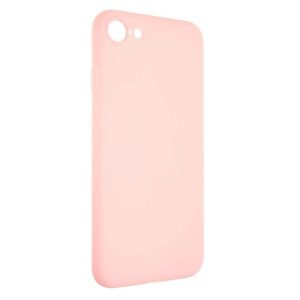 Silikonový kryt pro iPhone SE 2016, 5, 5S, 5C – Růžový
