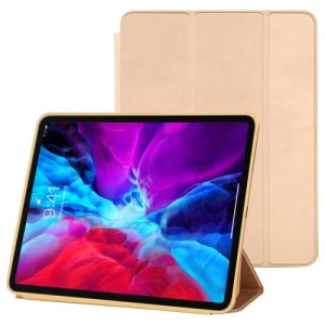 Pouzdro z PU kůže pro Apple iPad Pro 12.9 (2020) – Gold