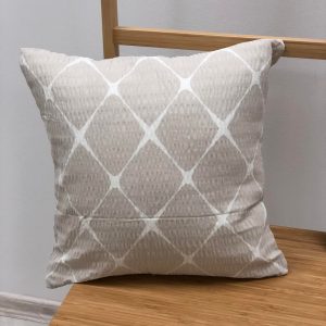 B.E.S. – Petrovice, s.r.o. Bavlněný krepový potah na polštářek 40×40 – vzor Adria Beige