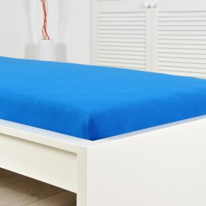 B.E.S. – Petrovice, s.r.o. Prostěradlo Jersey bavlna IDEAL – Královská modř Rozměr: 180 x 200