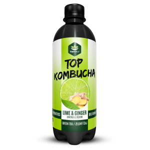TOPNATUR TOP Kombucha Limetka&Zázvor 500 ml